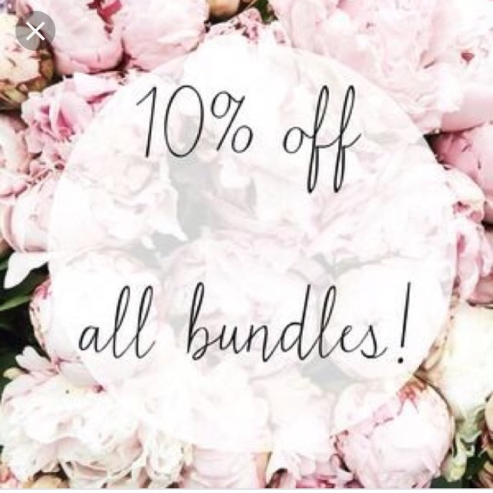 10% off bundles that are 2 items